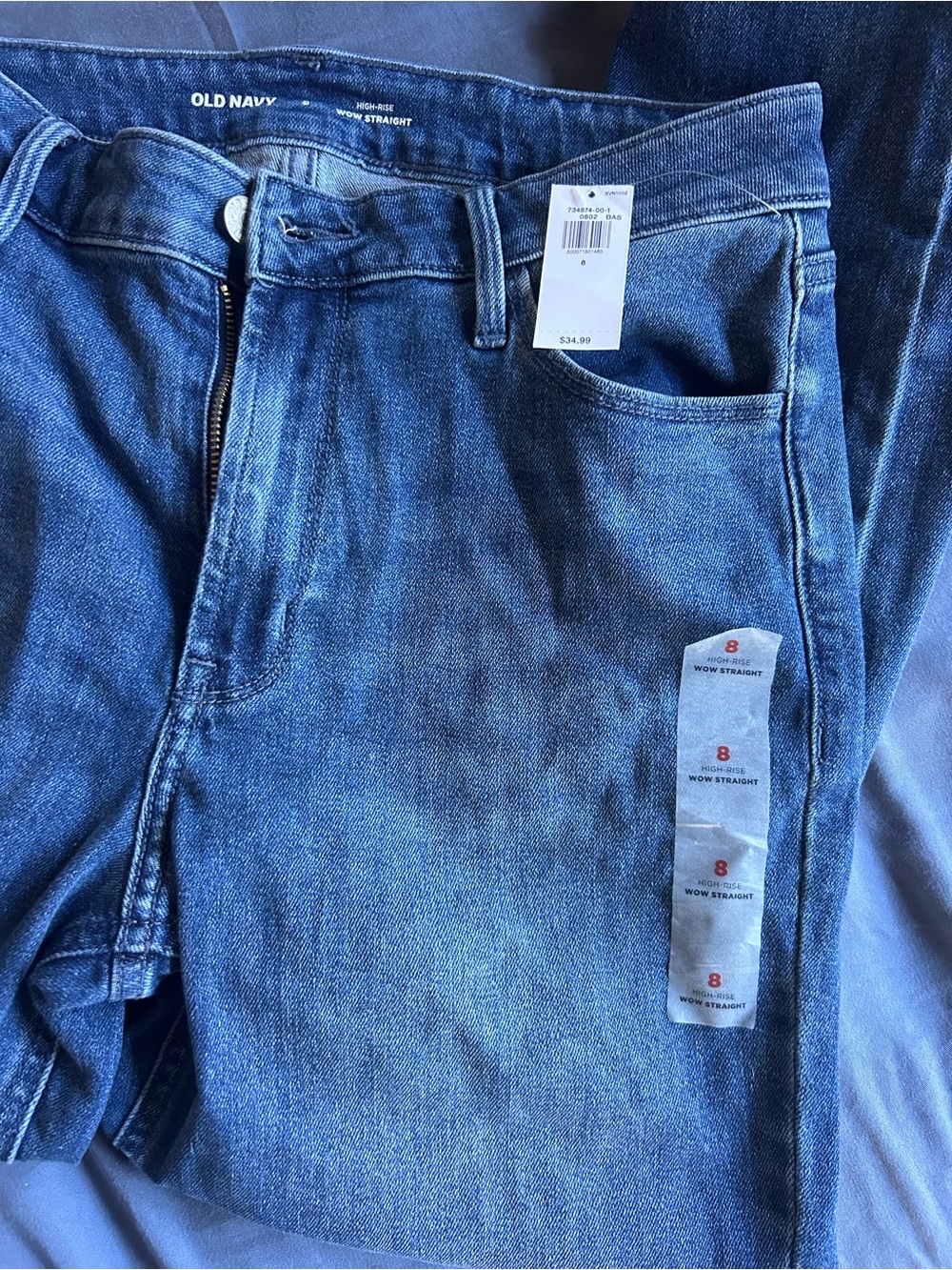 Old Navy Women’s Wow Straight High Rise Jeans NWT